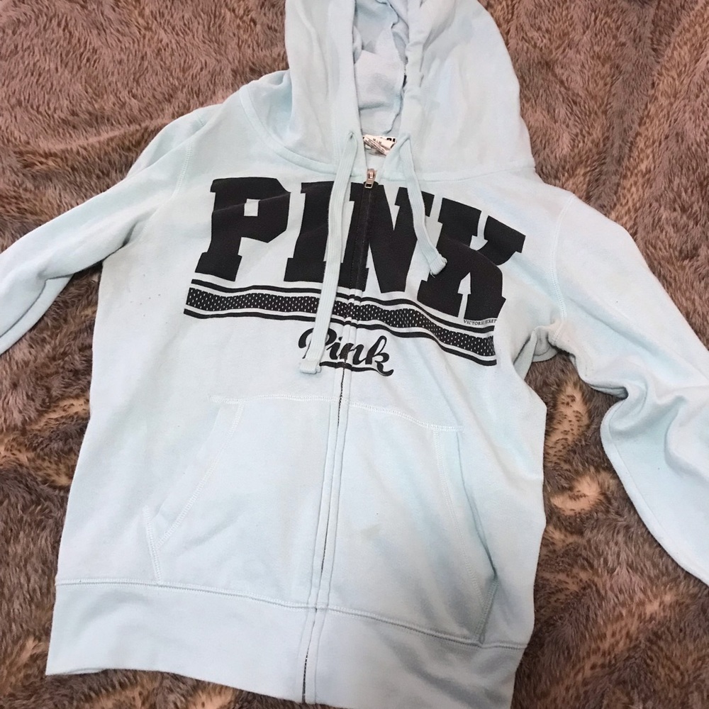 Victoria’s Secret PINK Mint Green Hoodie